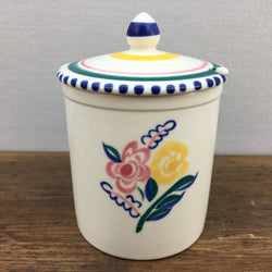Poole Pottery Traditional Preserve Pot KW Pattern