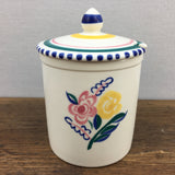 Poole Pottery Traditional Preserve Pot KW Pattern