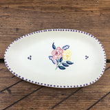 Poole Pottery Traditional Tray, KW Pattern