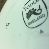 Poole Pottery Hand-Painted 9" Plate in LE Pattern