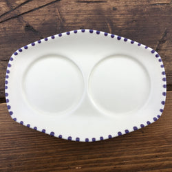 Poole Pottery Traditional Ware Cruet Stand, Tall Salt & Pepper