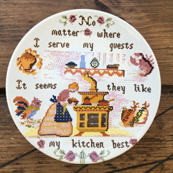 Poole Pottery Transfer Plate - Sampler - Kitchen