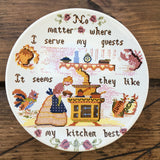 Poole Pottery Transfer Plate - Sampler - Kitchen