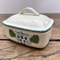 Poole Pottery Vineyard Butter Dish