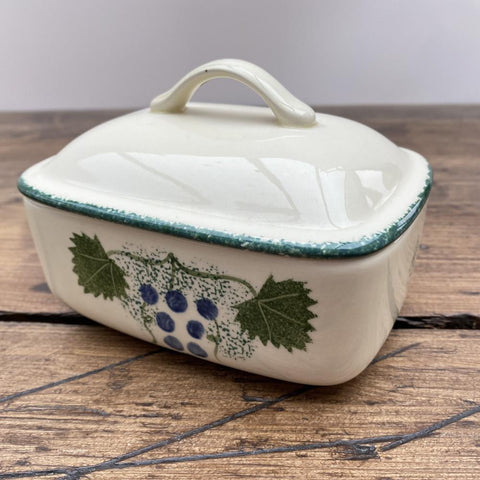 Poole Pottery Vineyard Butter Dish