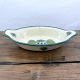 Poole Pottery Vineyard Small Eared Baking Dish
