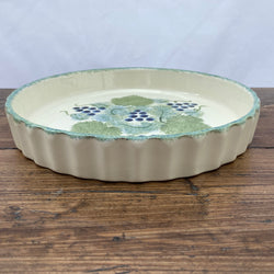Poole Pottery Vineyard Flan Dish, 9.75"