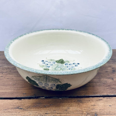 Poole Pottery Vineyard 9" Salad/Fruit Serving Bowl