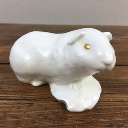 Poole Pottery White Glaze Guinea Pig