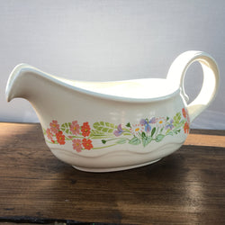 Poole Pottery Wild Garden Gravy Boat