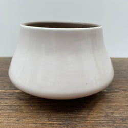 Poole „Twintone – Sepia & Mushroom (C54)“ Marmeladen-/Konserventopf (ausgestellter Boden) – ohne Deckel