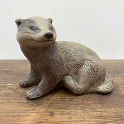 Poole Pottery Stoneware Badger Sculpture