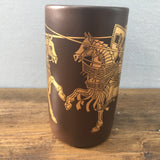 Purbeck Pottery Medieval Pursuits Coffee Mug - Jousting