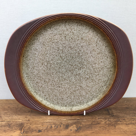 Purbeck Pottery „Portland“ Ovale Platte/Steakplatte