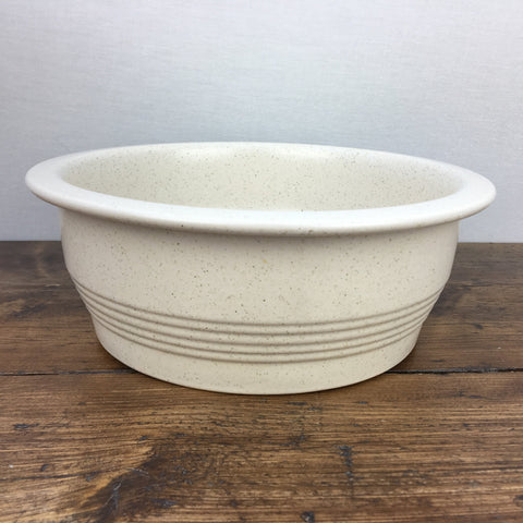 Purbeck Pottery Brown Diamond Lidded Serving Dish (Base Only)