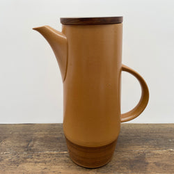 Purbeck Pottery Toast Coffee Pot, 3 Pints - wooden lid