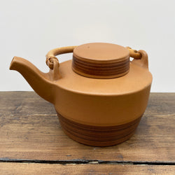 Purbeck Pottery Toast Teapot (Wicker Handle), 2.5 Pints