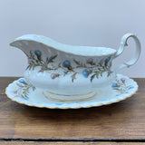 Royal Albert Brigadoon Sauce Boat & Stand