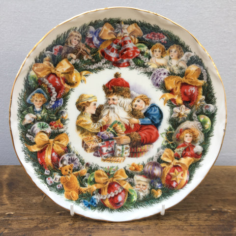 Royal Albert Christmas Garland Plate - 1998