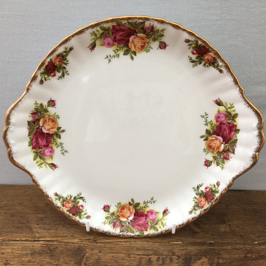 Royal albert old on sale country roses cake plate