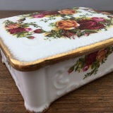 Royal Albert Old Country Roses Cigarette Box
