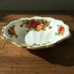 Royal Albert Old Country Roses Shell Trinket Dish