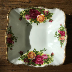 Royal Albert Old Country Roses Square Trinket Dish