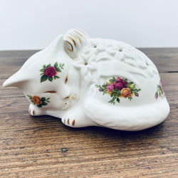 Royal Albert Old Country Roses Pomander Cat