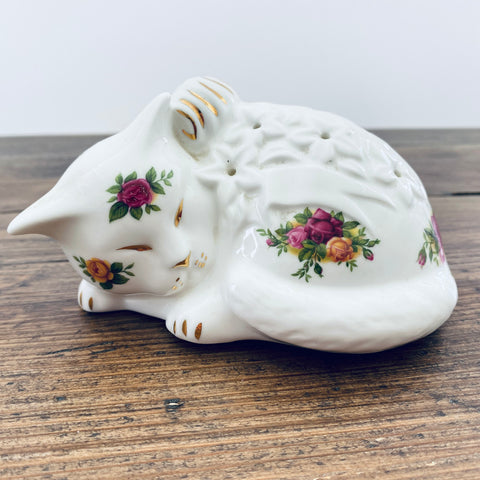 Royal Albert Old Country Roses Pomander Cat