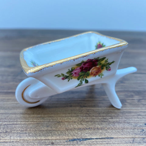 Royal Albert Old Country Roses Miniature Wheelbarrow