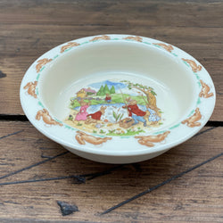 Royal Doulton Bunnykins Porringer Fishing At The Lake