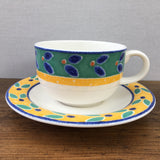 Royal Doulton Cabana Tea Cup & Saucer