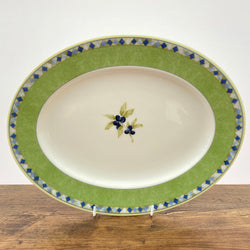 Royal Doulton "Carmina" Oval Serving Platter, 13"