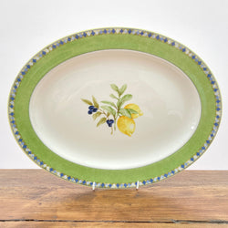 Royal Doulton Carmina Oval Serving Platter, 16"