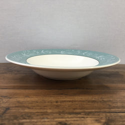Royal Doulton Cascade Rimmed Bowl, 8.5"