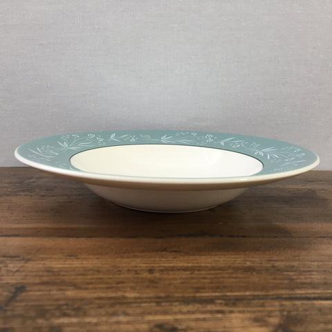 Royal Doulton Cascade Rimmed Bowl, 8.5"