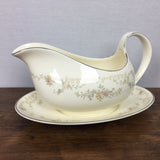 Royal Doulton Diana Gravy Boat & Stand