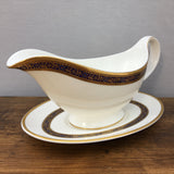 Royal Doulton Harlow Gravy Boat & Stand