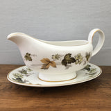 Royal Doulton Larchmont Gravy Boat & Stand