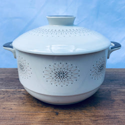 Royal Doulton Morning Star 3 Pint Casserole Dish - Round - Brown Handle