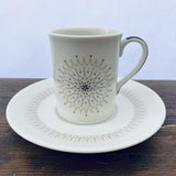 Royal Doulton Morning Star Demitasse Coffee Cup & Saucer