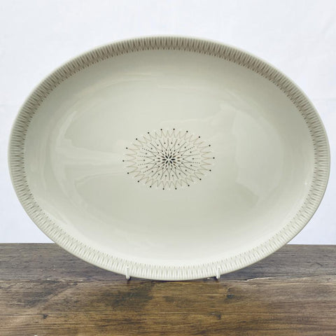 Royal Doulton "Morning Star" Oval Serving Platter, 13"