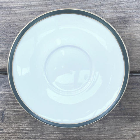 Royal Doulton Oxford Green Coffee Saucer