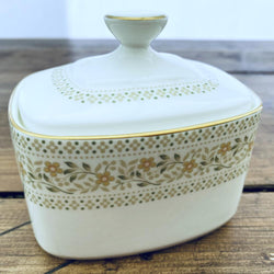 Royal Doulton Paisley Lidded Sugar Bowl