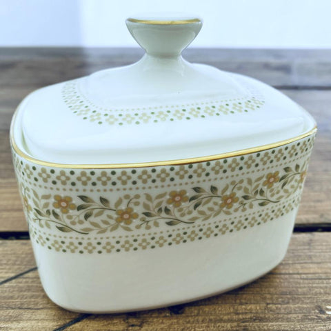Royal Doulton Paisley Lidded Sugar Bowl