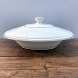 Royal Doulton Platinum Concord Lidded Serving Dish