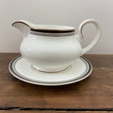Royal Doulton Sarabande Gravy Jug & Stand