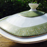 Plat de service couvert Royal Doulton « Sonnet »