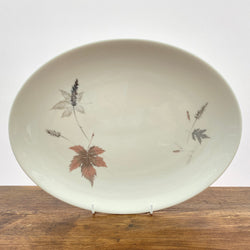 Royal Doulton Tumbling Leaves Oval Platter, 13.25"