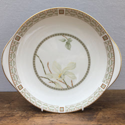 Royal Doulton White Nile Eared Cake Plate